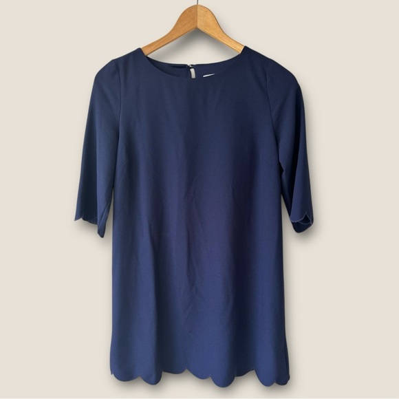 TOBI Scalloped Mini Shift Dress - Picture 8 of 16